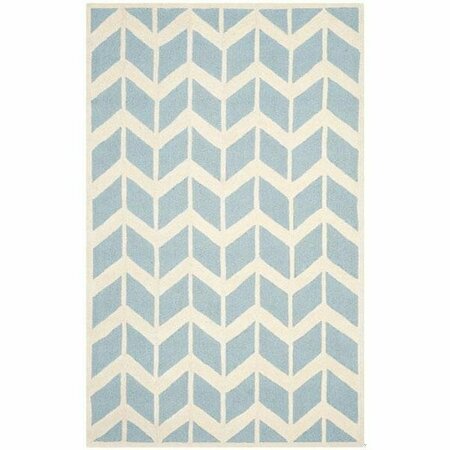 SAFAVIEH Cambridge Accent Rugs, Blue and Ivory - 2 x 3 ft. CAM718B-2